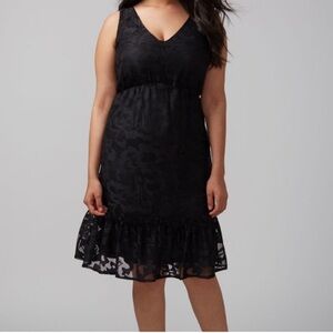 Lane Bryant | Dresses | Lane Bryant Lace Tulle Fit And Flare Dress Size 2 |  Poshmark